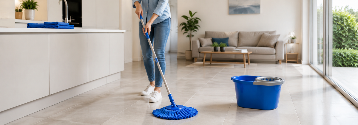 Come pulire i pavimenti senza lasciare aloni