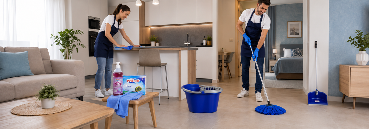 Prodotti per pulire una casa vacanze: cosa acquistare