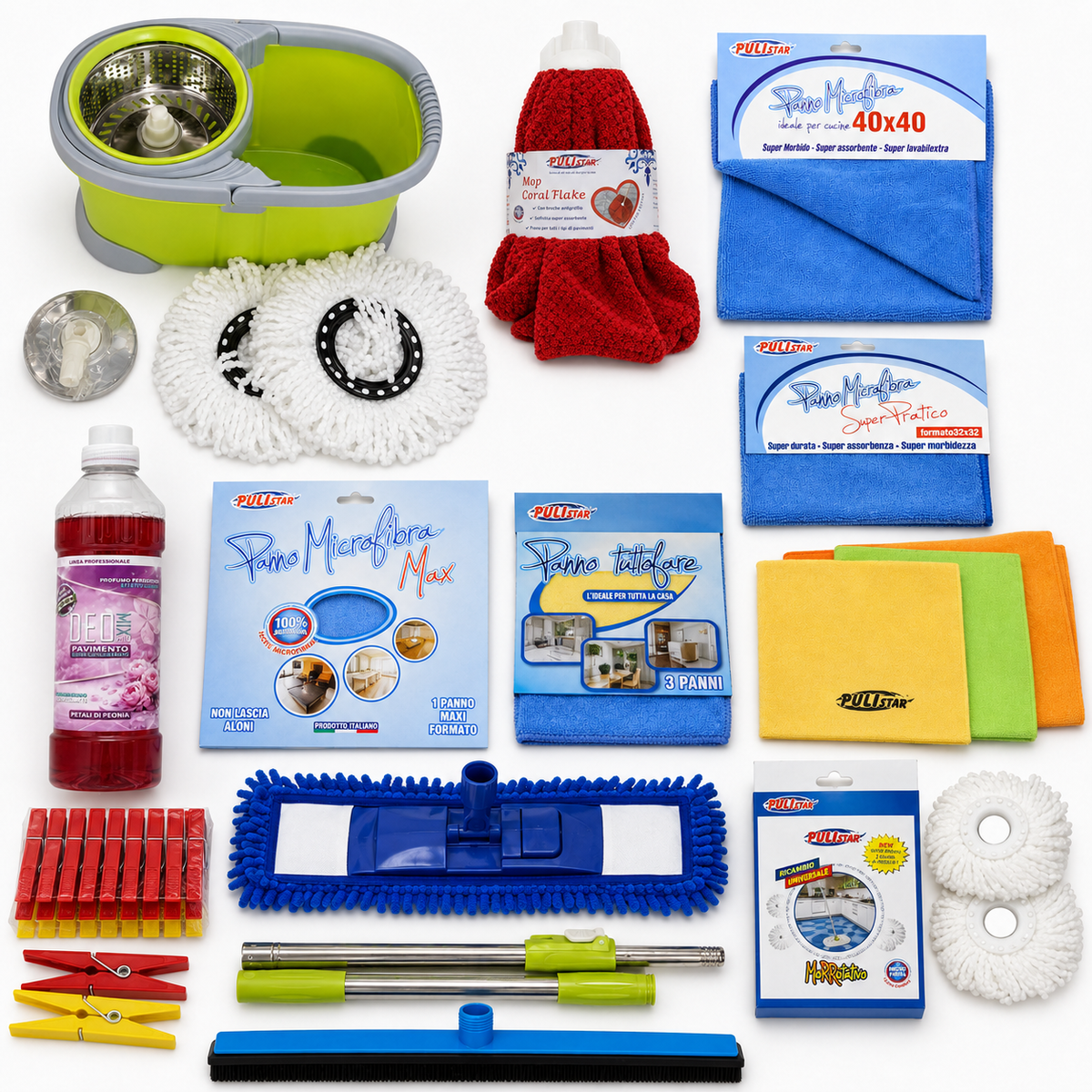 Diamante — Kit Pulizia Casa (11 prodotti)